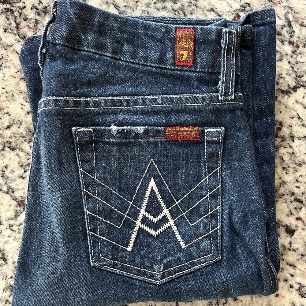 7 For All Mankind “A” Pocket Flare Jeans
